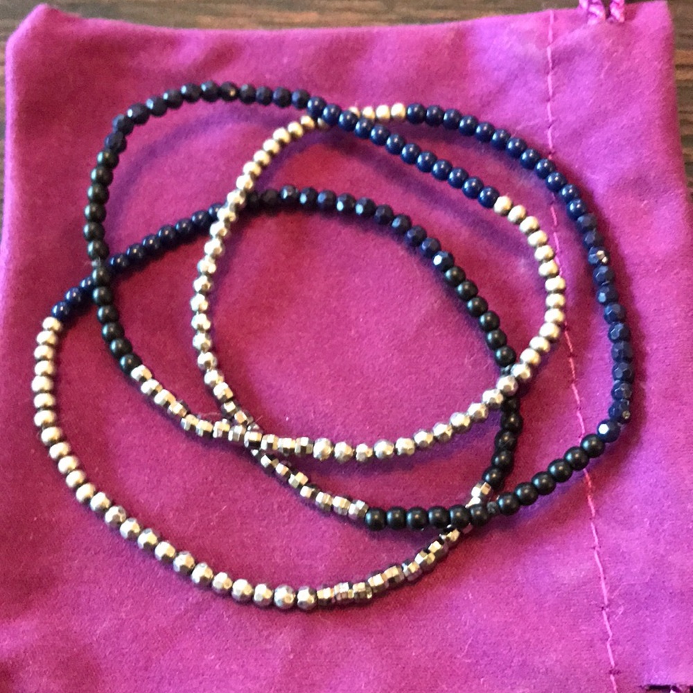 Set of 3 stretch bracelets by Stella & Dot